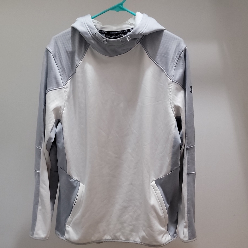 Under Armour Gray and White Performance Jacket